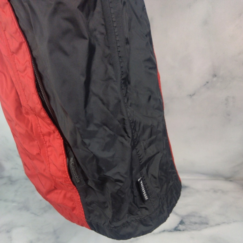 Columbia Canyon Creek Waterproof Jacket Red Black Men XL - Picture 5 of 11